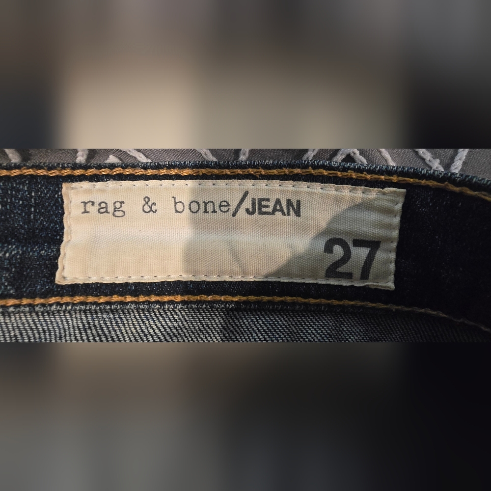 Rag & Bone Distressed Skinny Jeans Size 27 - Picture 6 of 8